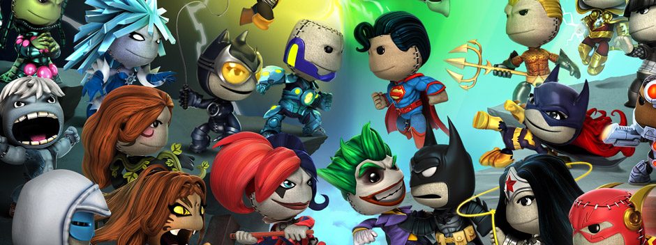 LittleBigPlanet PS Vita: ¡Llega esta semana el Pack de niveles exclusivos de DC Comics!