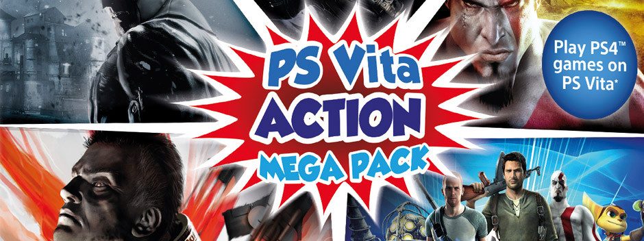 El PS Vita Action Mega Pack saldrá a la venta este verano