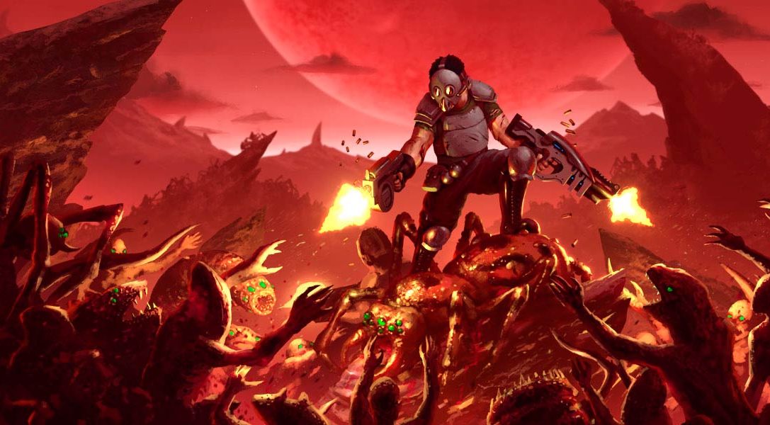 Crimsonland, el frenético juego de disparos vertical, llega este mes a PS4