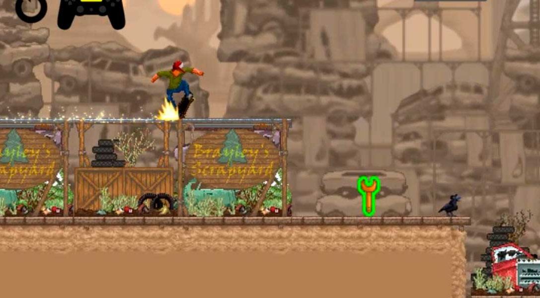 OlliOlli, el aclamado skate ’em up, llega haciendo piruetas a PS3/PS4 esta semana