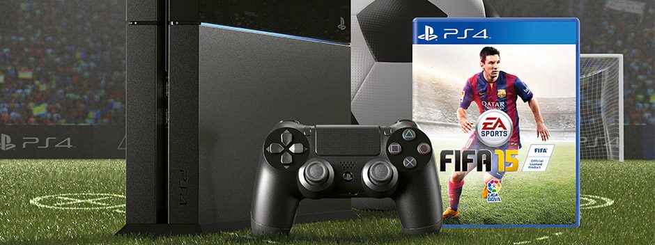 Consigue tu PS4 con FIFA 15 por solo 399,99 €