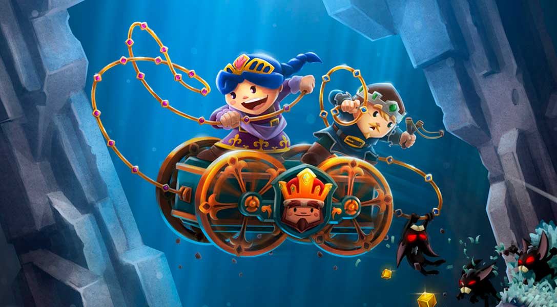 La ingeniosa y extravagante aventura cooperativa de plataformas Chariot llega hoy a PS4