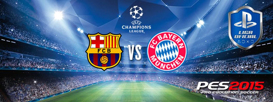 Consigue dos entradas para el Barça-Bayer con PES 2015 y la Liga Oficial PlayStation