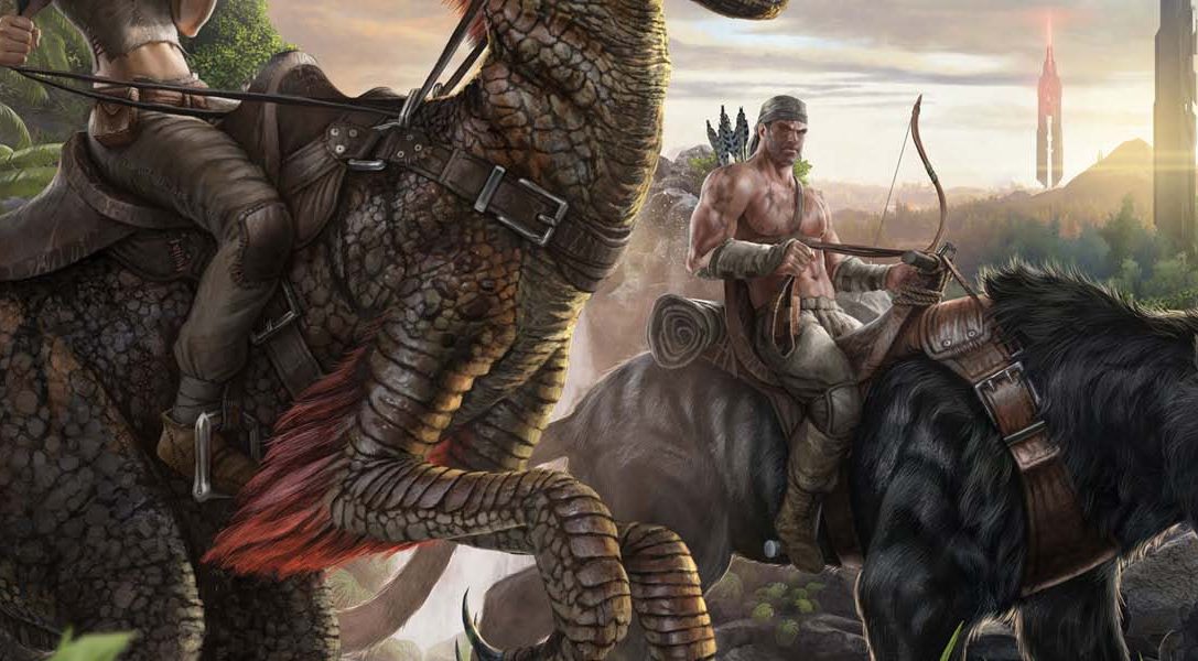 Cabalga sobre dinosaurios en ARK: Survival Evolved, pronto para PS4