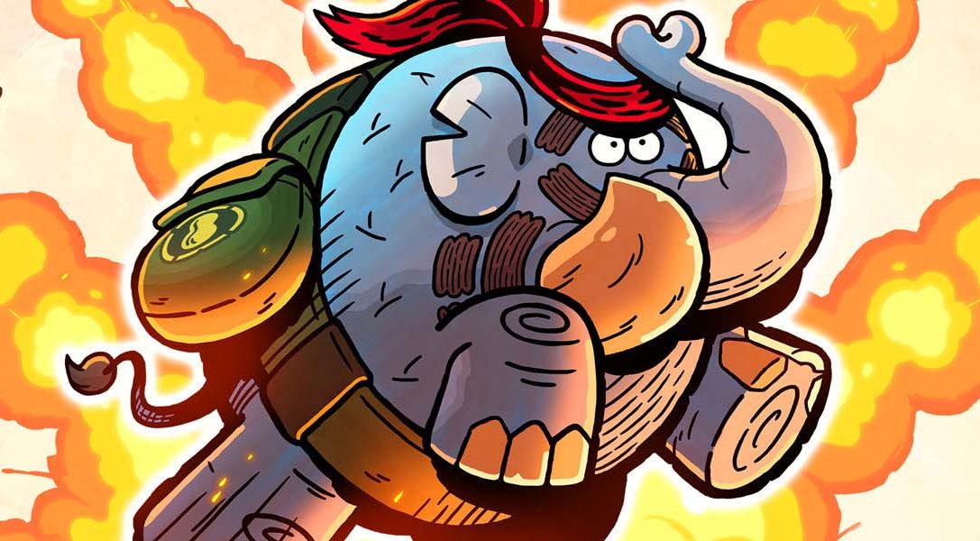 Tembo The Badass Elephant llega mañana a PS4; echa un vistazo al tráiler de lanzamiento