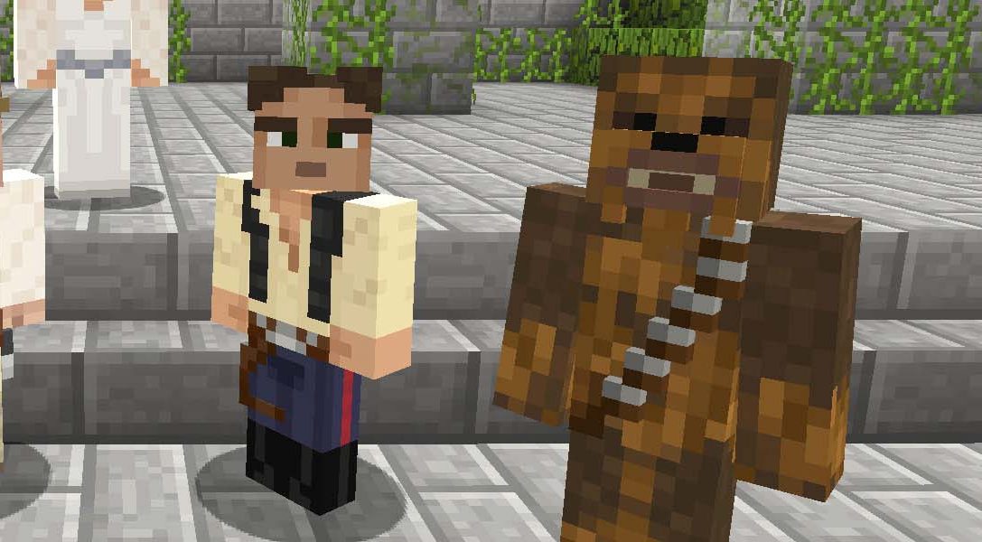 Minecraft recibe hoy un pack de aspectos de Star Wars