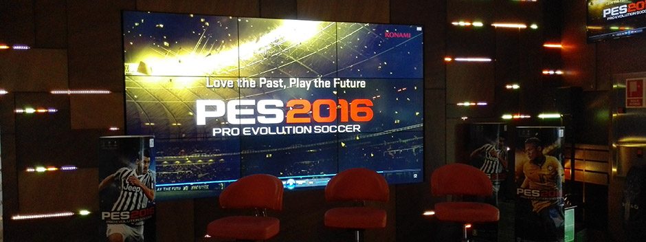 Tenología punta y nostalgia se unen en la presentación de PES 2016