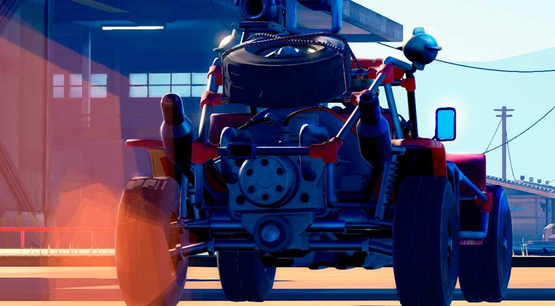 El juego de combates de coches Hardware: Rivals llega a PS4