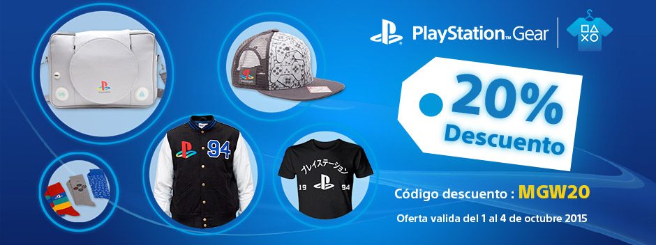 Merchandising oficial de PlayStation al mejor precio durante la Madrid Games Week