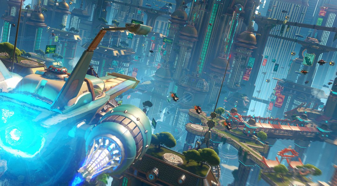 Un nuevo tráiler de Ratchet & Clank para PS4 debuta en la Paris Games Week