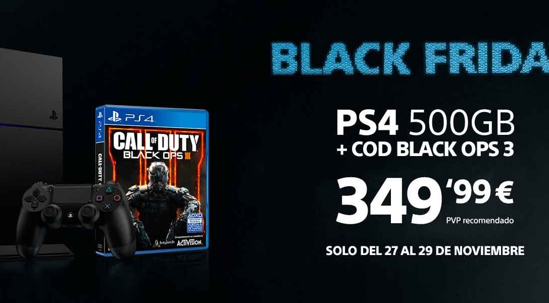 Black Friday PlayStation – PS4 500 GB con Call of Duty Black Ops III por  349,99 €*