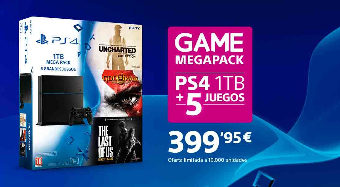 Hazte con el GAME Megapack por solo 399’95 €