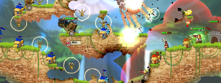 El frenético juego de estrategia en tiempo real Cannon Brawl llegará a PS4 el 3 de agosto