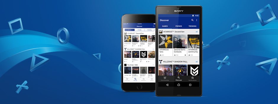 La aplicación Comunidades de PlayStation disponible para iOS y Android