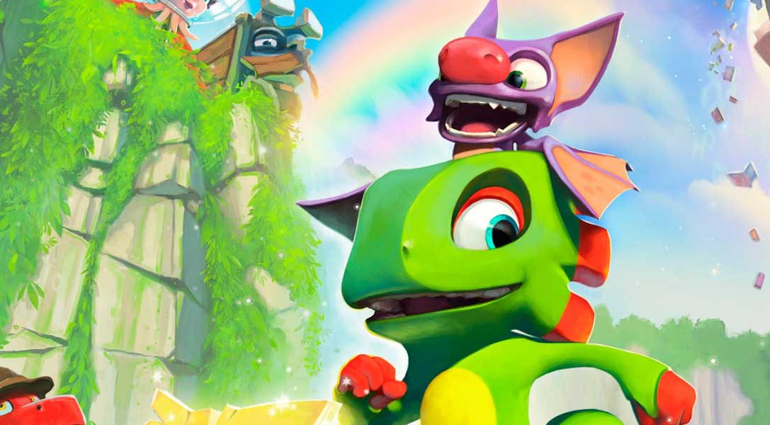 El fantasmagórico plataformas Yooka-Laylee para PS4 se lanza el 11 de abril de 2017