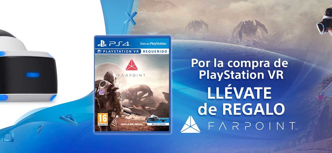 Si compras PlayStation VR te llevas Farpoint de regalo