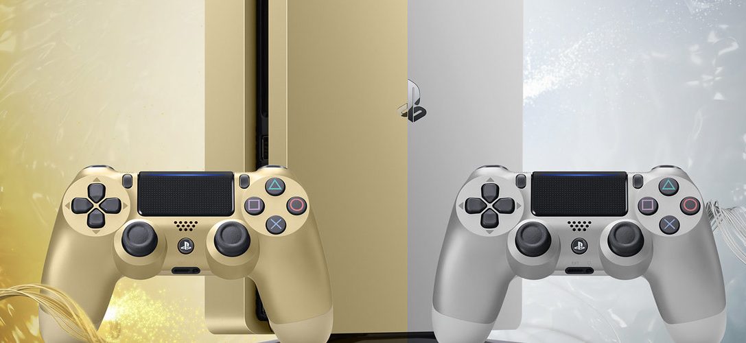 Los nuevos modelos de edición limitada PS4 Gold y PS4 Silver se unen a la familia PlayStation este mes