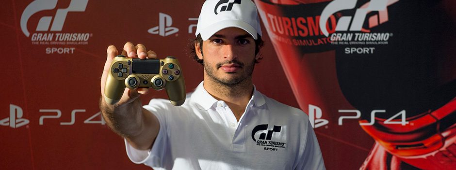 Carlos Sainz ficha por Gran Turismo Sport