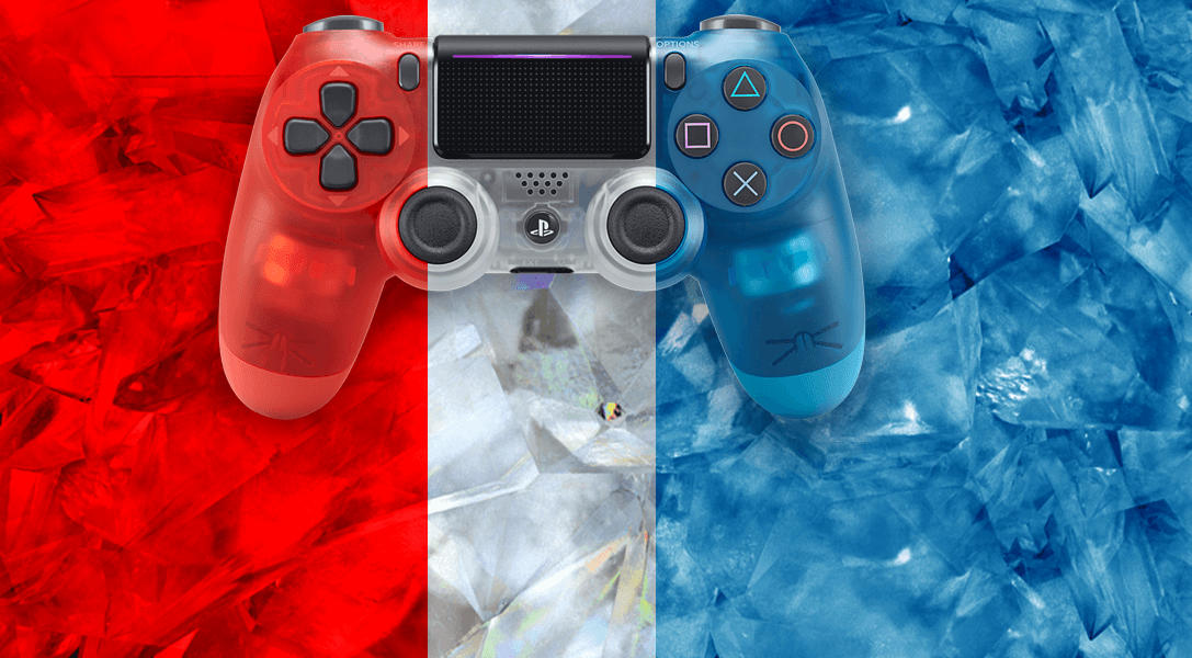 Presentamos los nuevos DUALSHOCK 4 Crystal