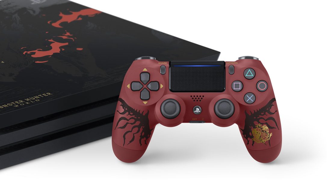Presentamos la edición limitada de PlayStation 4 Pro de Monster Hunter