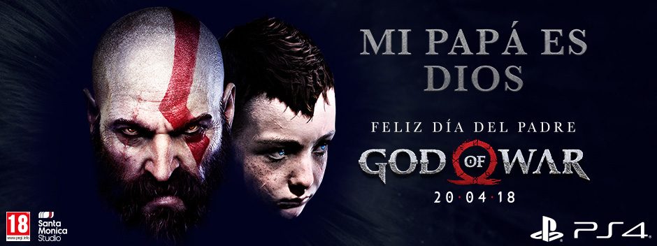 #MiPapáEsDios | Celebra el Día del Padre con God of War