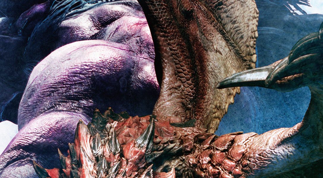 Consejos de combate para vencer a la última amenaza de Monster Hunter: World, el terrorífico Behemoth de Final Fantasy XIV