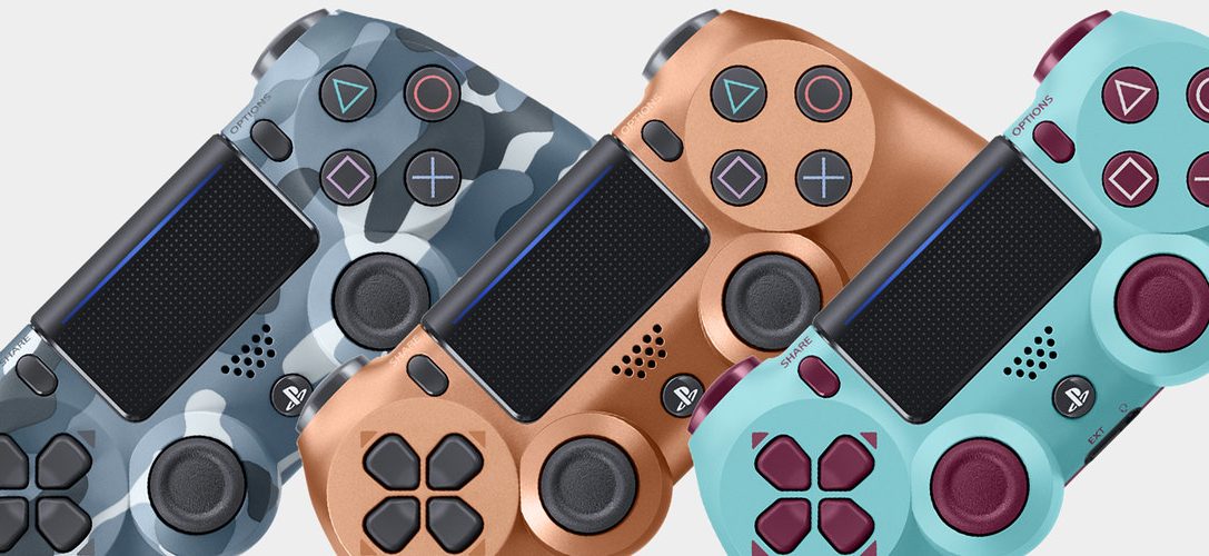 Presentamos tres nuevas ediciones especiales del mando inalámbrico DUALSHOCK 4