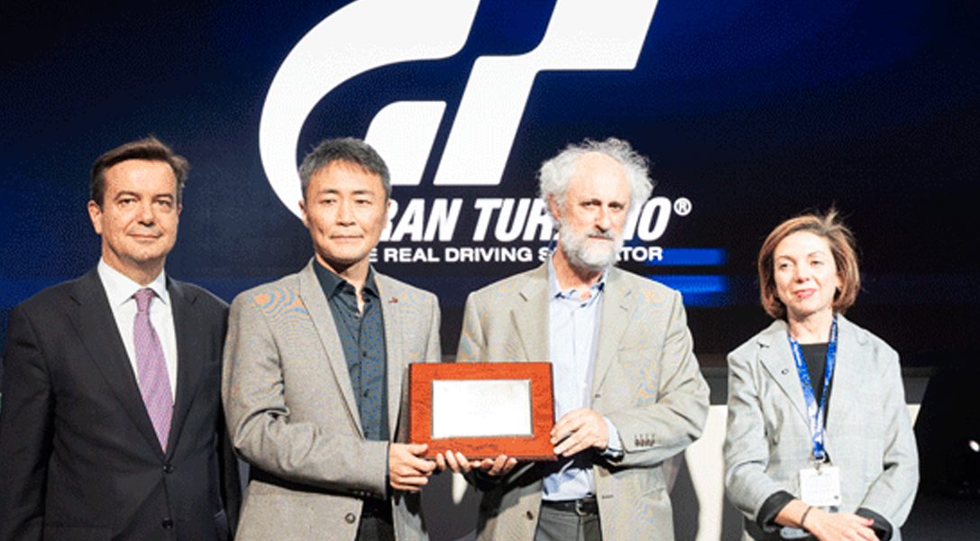 #PlayStationMadridGamesWeek | Kazunori Yamauchi recibe un homenaje por su trayectoria y su aportación a Madrid en Gran Turismo