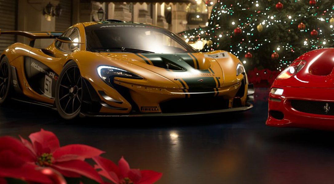 La actualización de diciembre de Gran Turismo Sport presenta un nuevo circuito, siete coches nuevos y un escenario festivo para Scapes