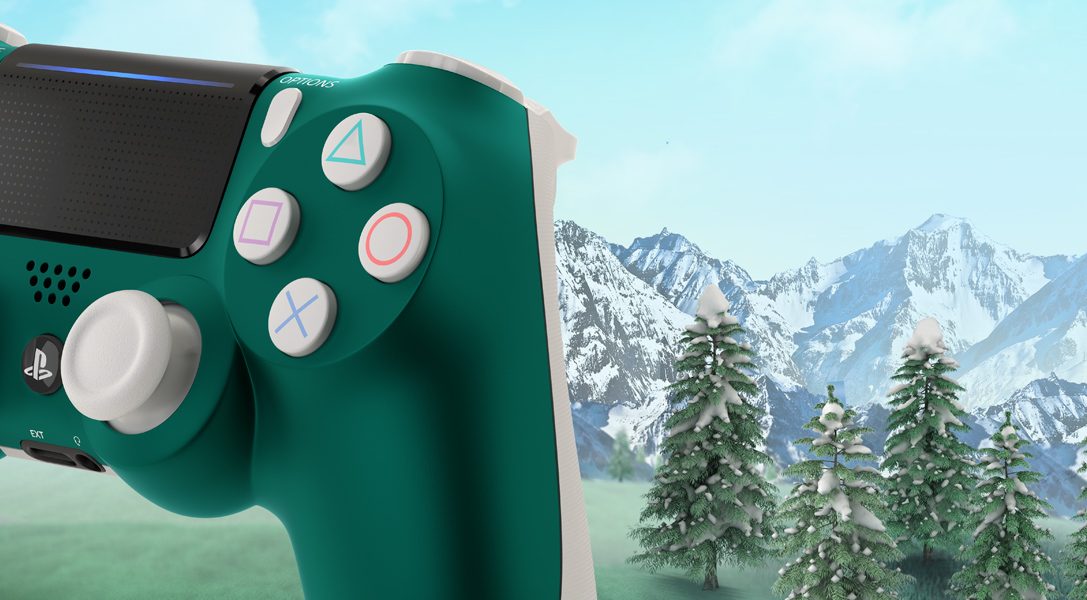 Presentamos la nueva edición especial Alpine Green de DUALSHOCK 4