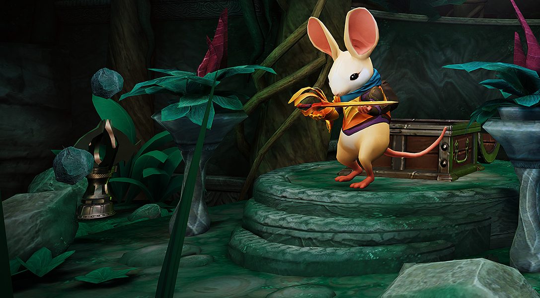 La actualización gratuita de hoy incluye un nuevo capítulo de Moss, una aventura para PS VR