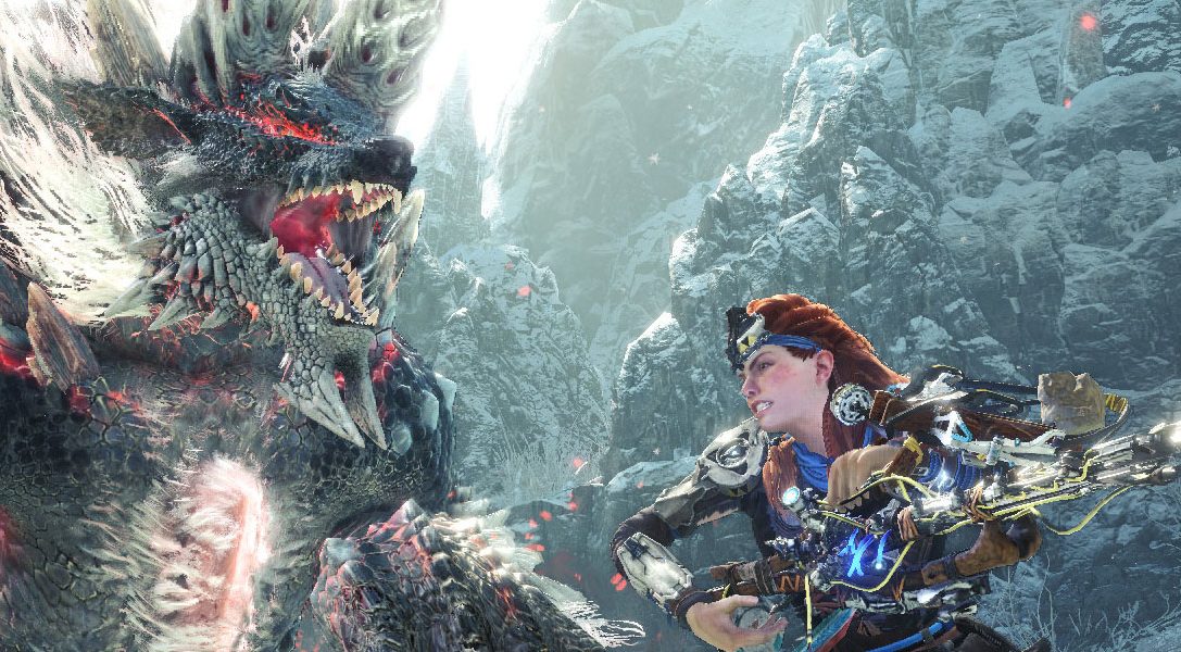 La nueva misión que une Monster Hunter World: Iceborne y Horizon Zero Dawn está disponible