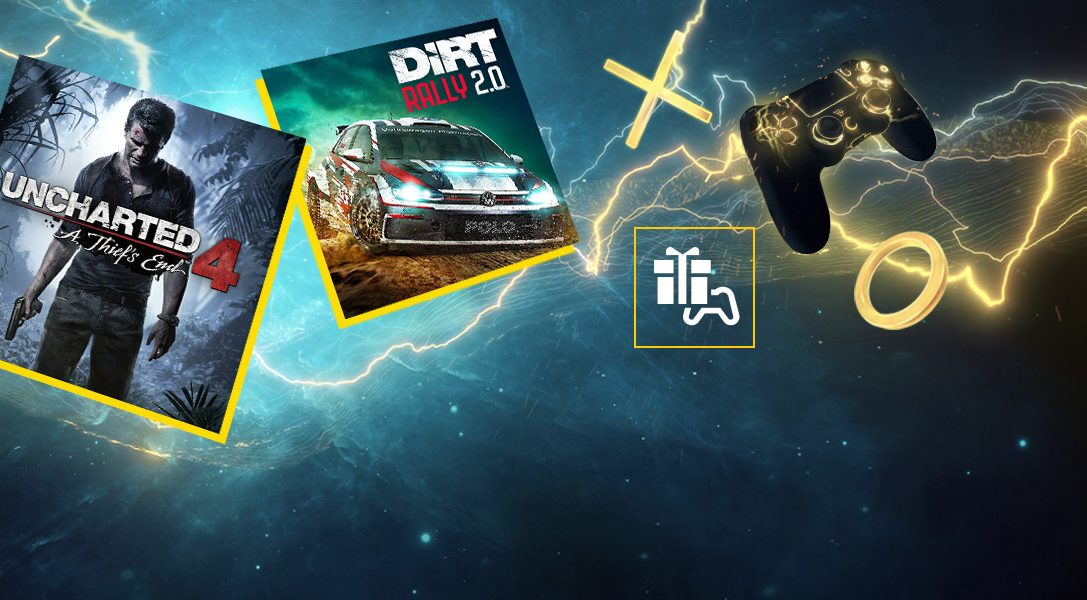 Uncharted 4: El desenlace del ladrón y DIRT Rally 2.0 son tus juegos de PlayStation Plus de abril