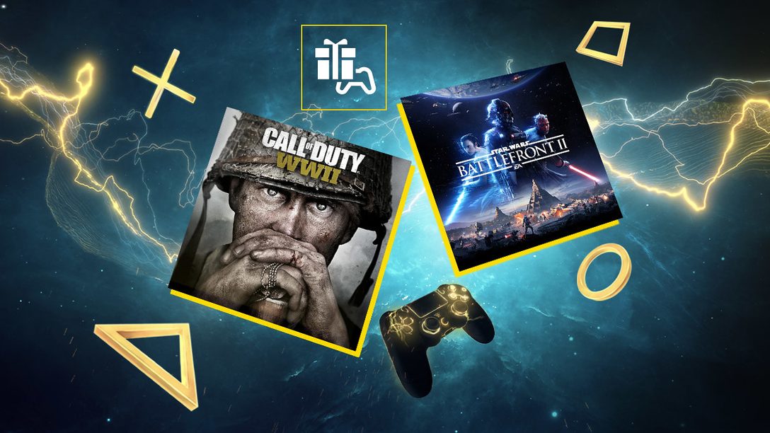 Call of Duty: WWII y Star Wars: Battlefront II son tus juegos de PS Plus para junio