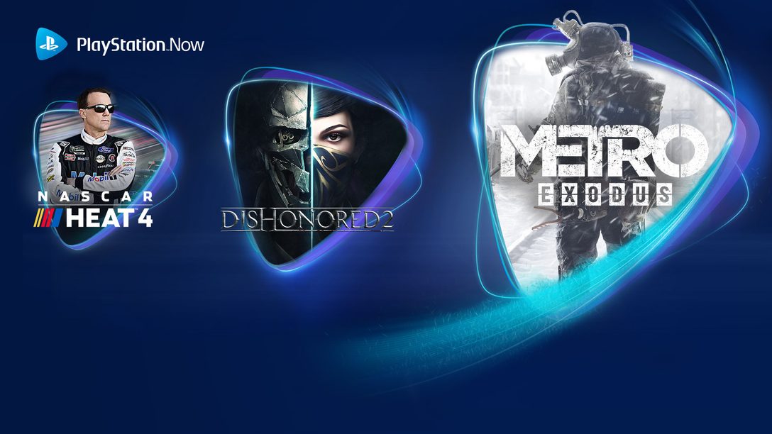 Metro Exodus, Dishonored 2 y NASCAR 4 se unen a PS Now en junio