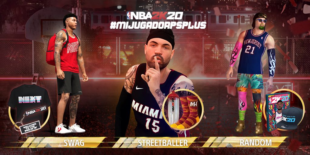 #MiJugadorPSPlus  | Crea tu personaje en NBA 2K20 con PS4 y gana premios exclusivos