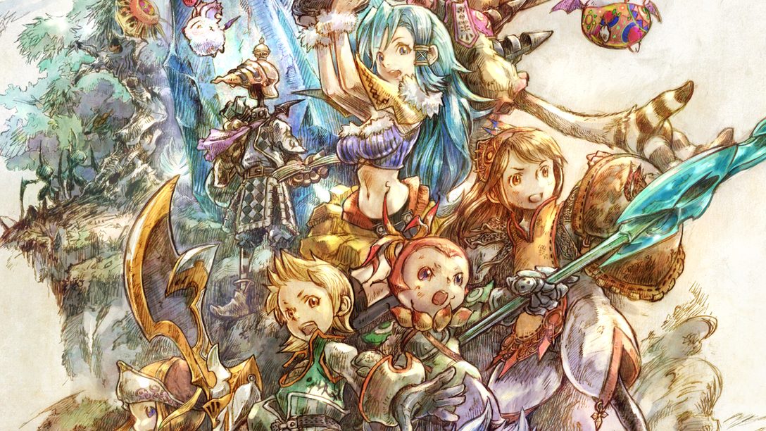 Haz un tour guiado del precioso concepto artístico de Final Fantasy Crystal Chronicles Remastered Edition