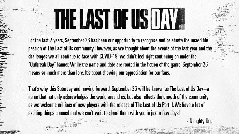 26 de septiembre | El Día de The Last of Us
