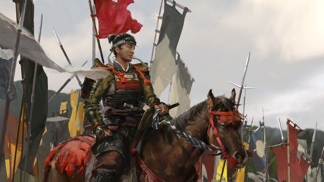 Del pincel a la espada: El proceso del arte conceptual tras Ghost of Tsushima