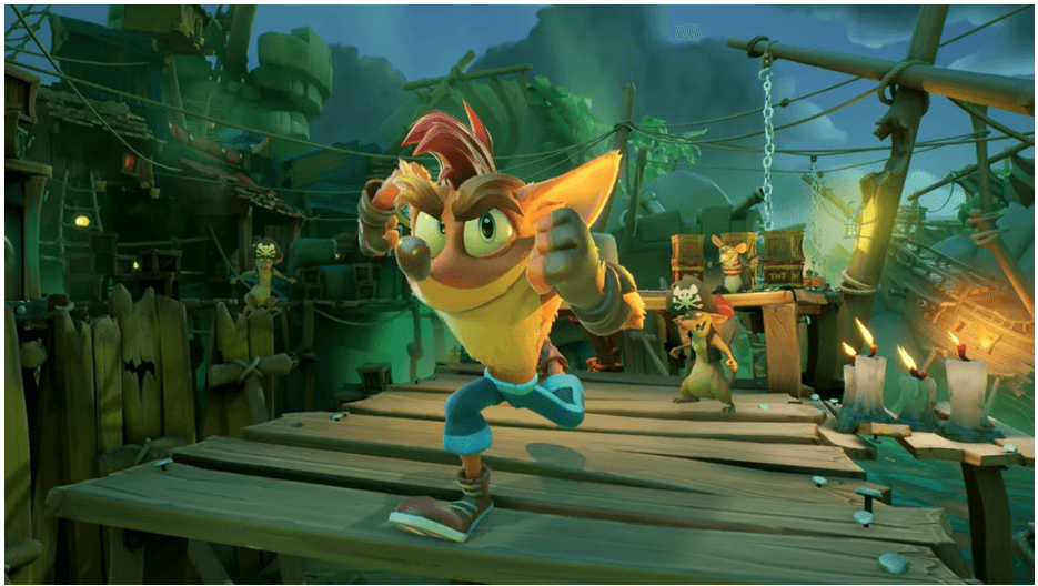 Observa las mejoras de PS5 en acción en el nuevo adelanto de Crash Bandicoot 4: It’s About Time