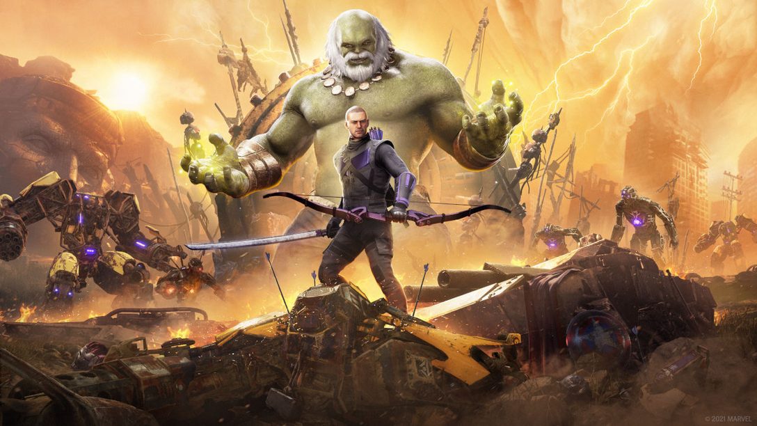 Ojo de Halcón llega a Marvel’s Avengers el 18 de marzo