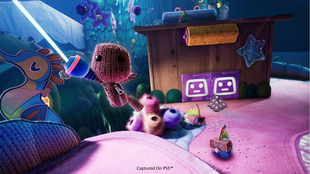 Hilando fino: creando el tema de Sackboy