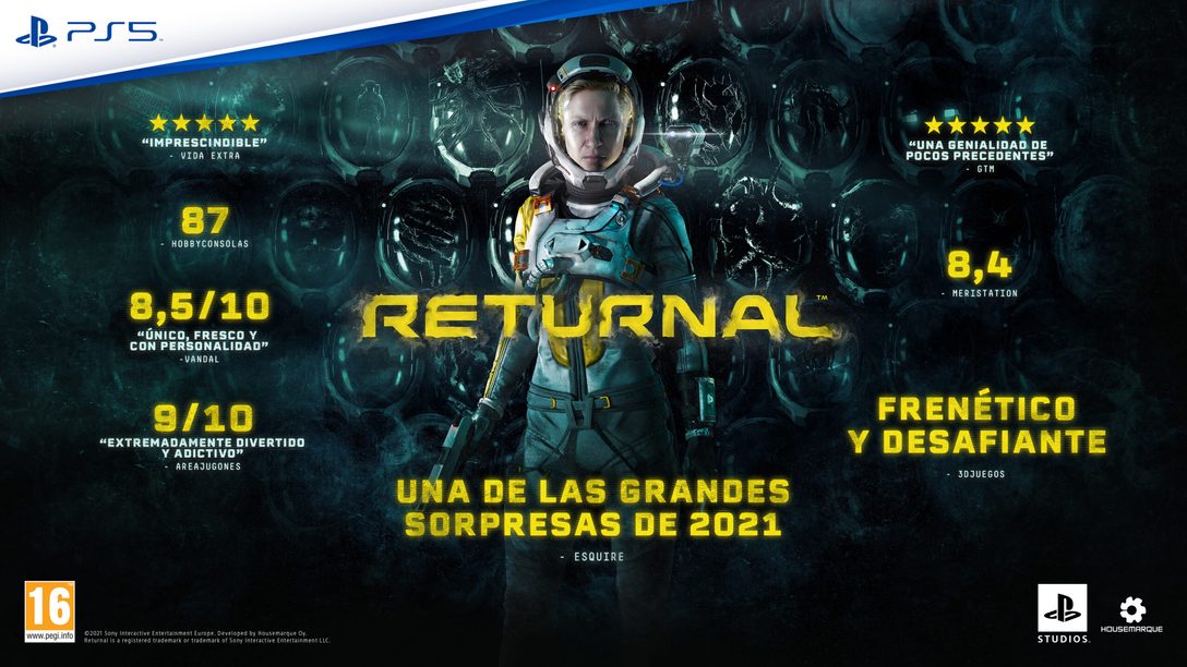 Returnal triunfa entre la prensa especializada