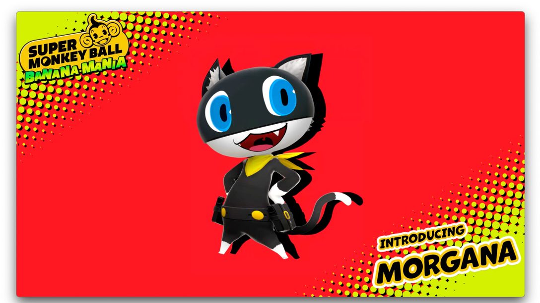 Super Monkey Ball Banana Mania: Morgana de Persona 5 se une a la pandilla de monos