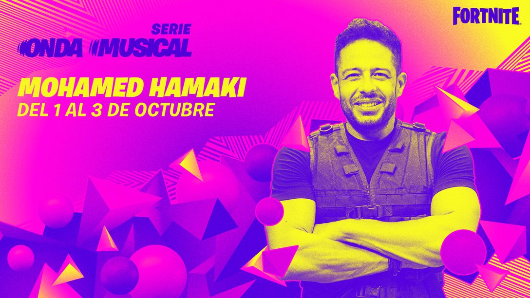 ¡Hamaki sube al escenario de la serie Onda musical de Fortnite!