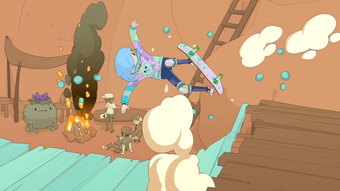 OlliOlliWorld: nuevo bioma, Burntrock, revelado, 120 FPS confirmados para PS5