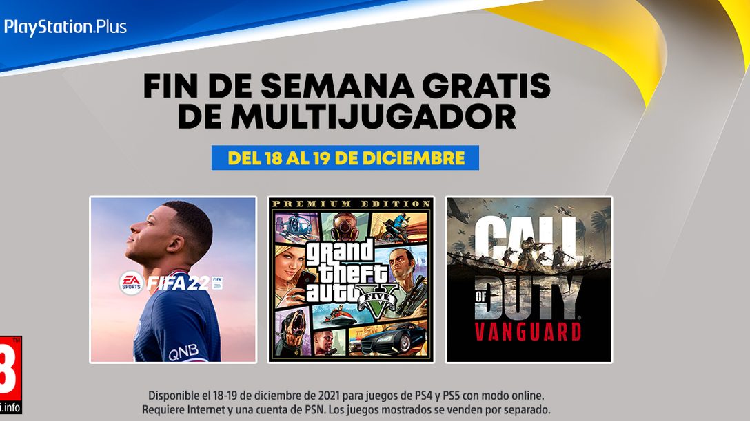 Aleta País Adversario Disfruta del Fin de Semana Gratis de Multijugador Online este próximo fin  de semana – PlayStation.Blog en español