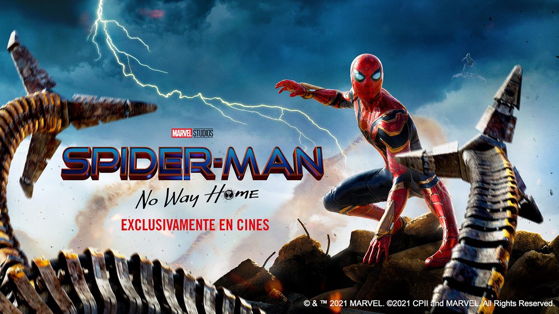 Consigue entradas para ver Spider-Man: No Way Home con nuestro sorteo de PS Plus