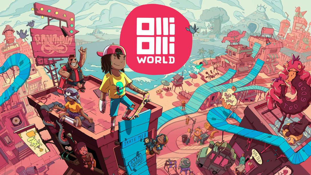 Grindea el fabuloso mundo de OlliOlli World, a la venta el 8 de febrero