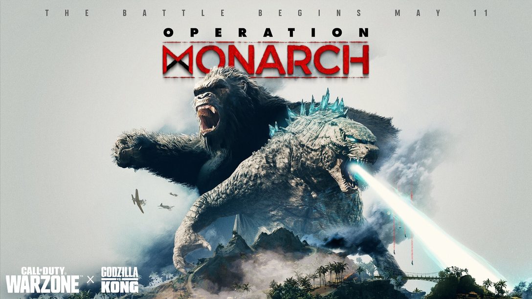 Nuevos detalles de Godzilla y Kong invadiendo Call of Duty: Warzone, disponible mañana